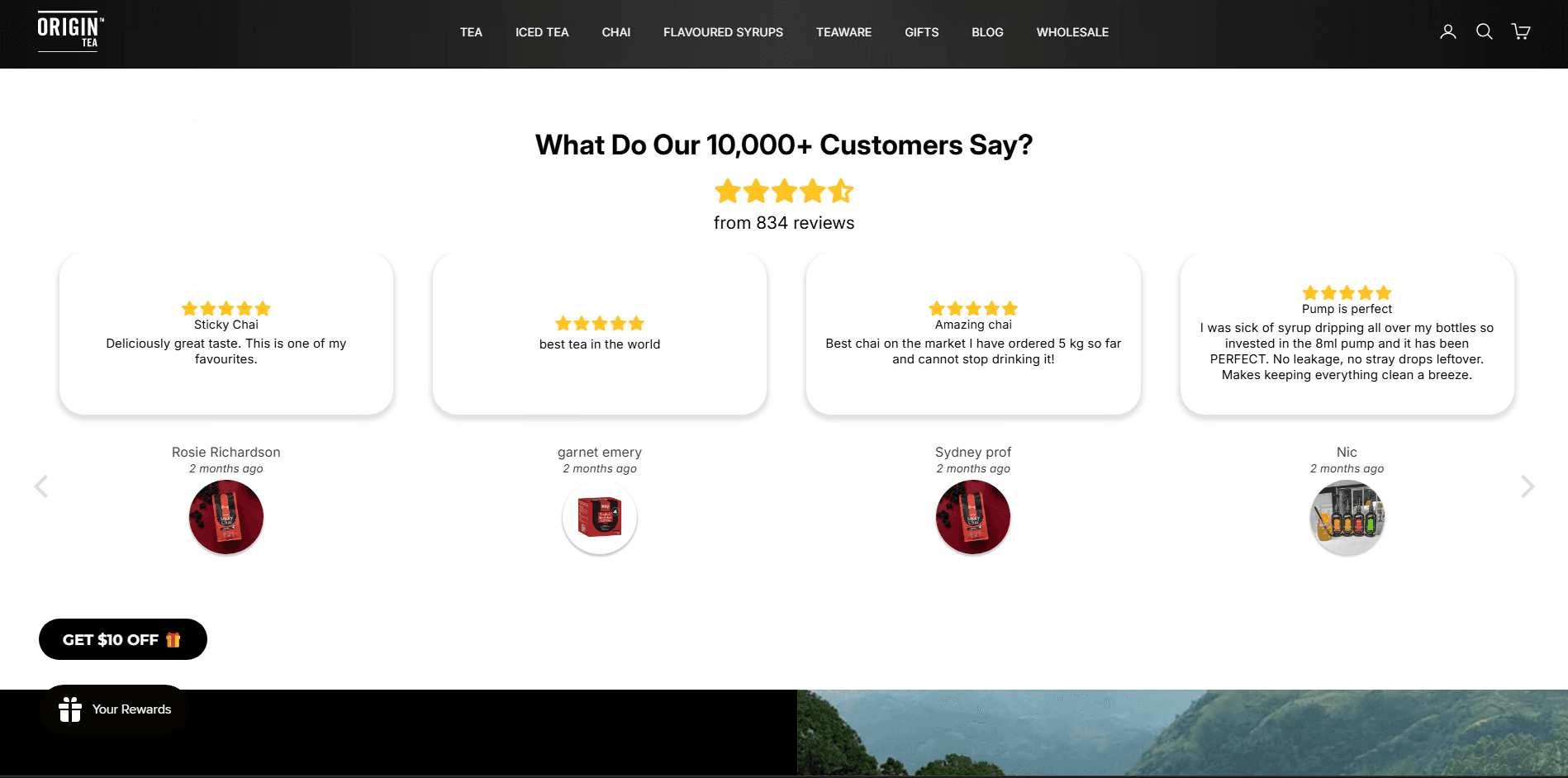 Origin Tea screenshot 4