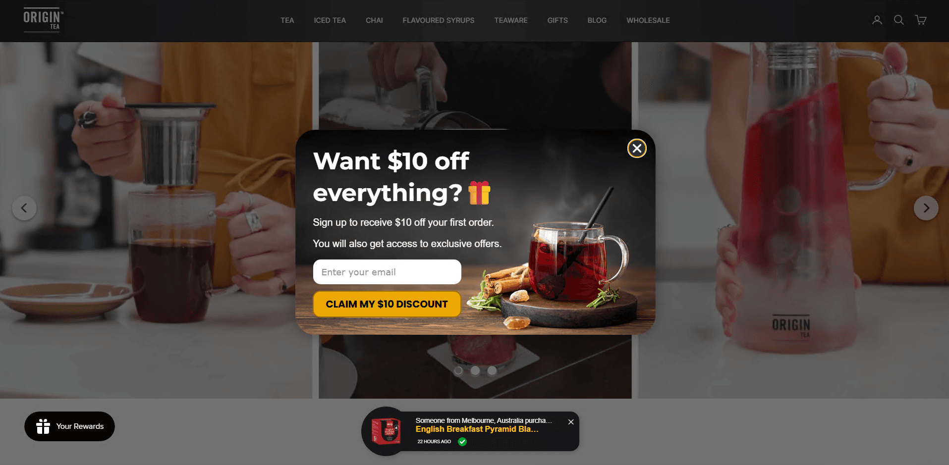 Origin Tea screenshot 5