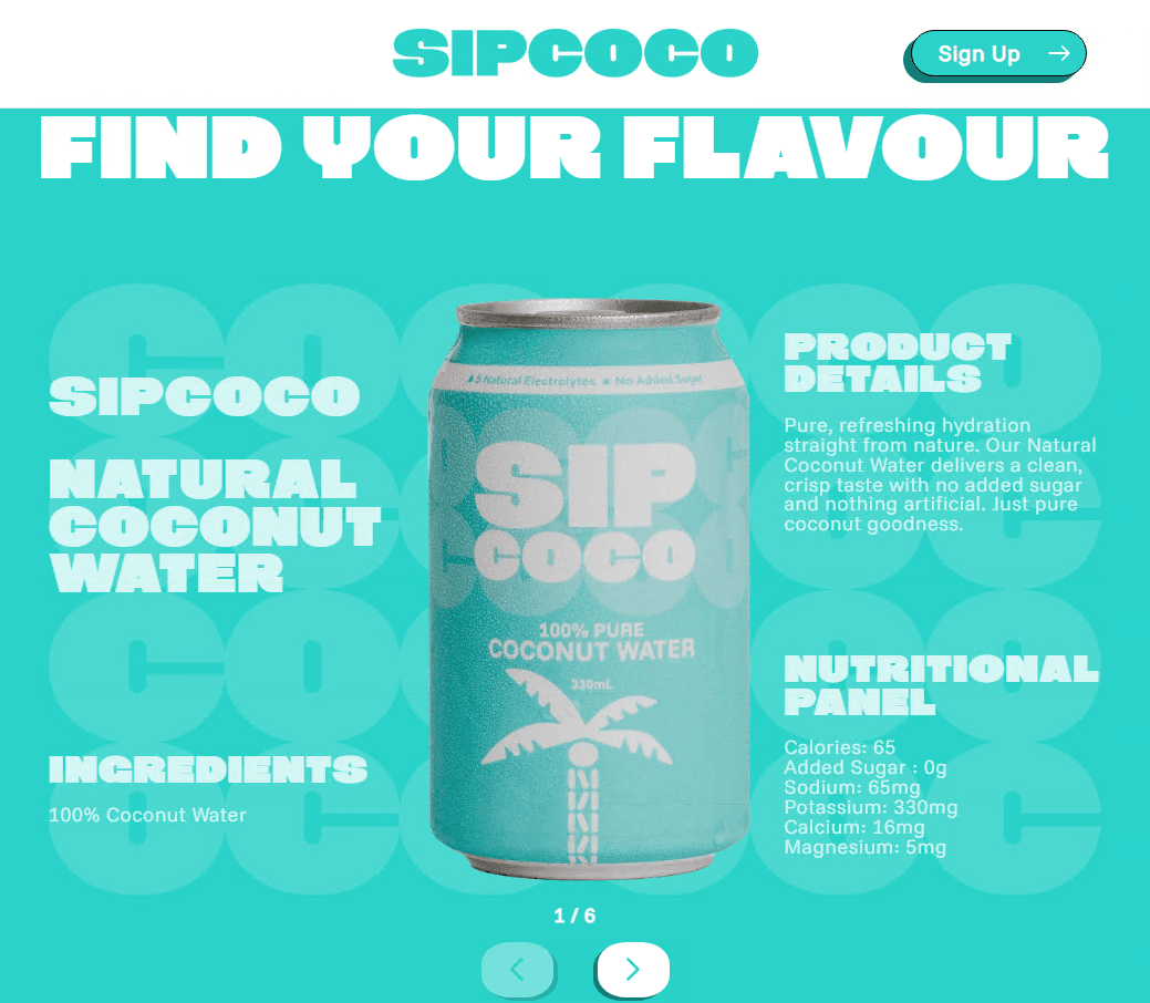 Sip Coco screenshot 2