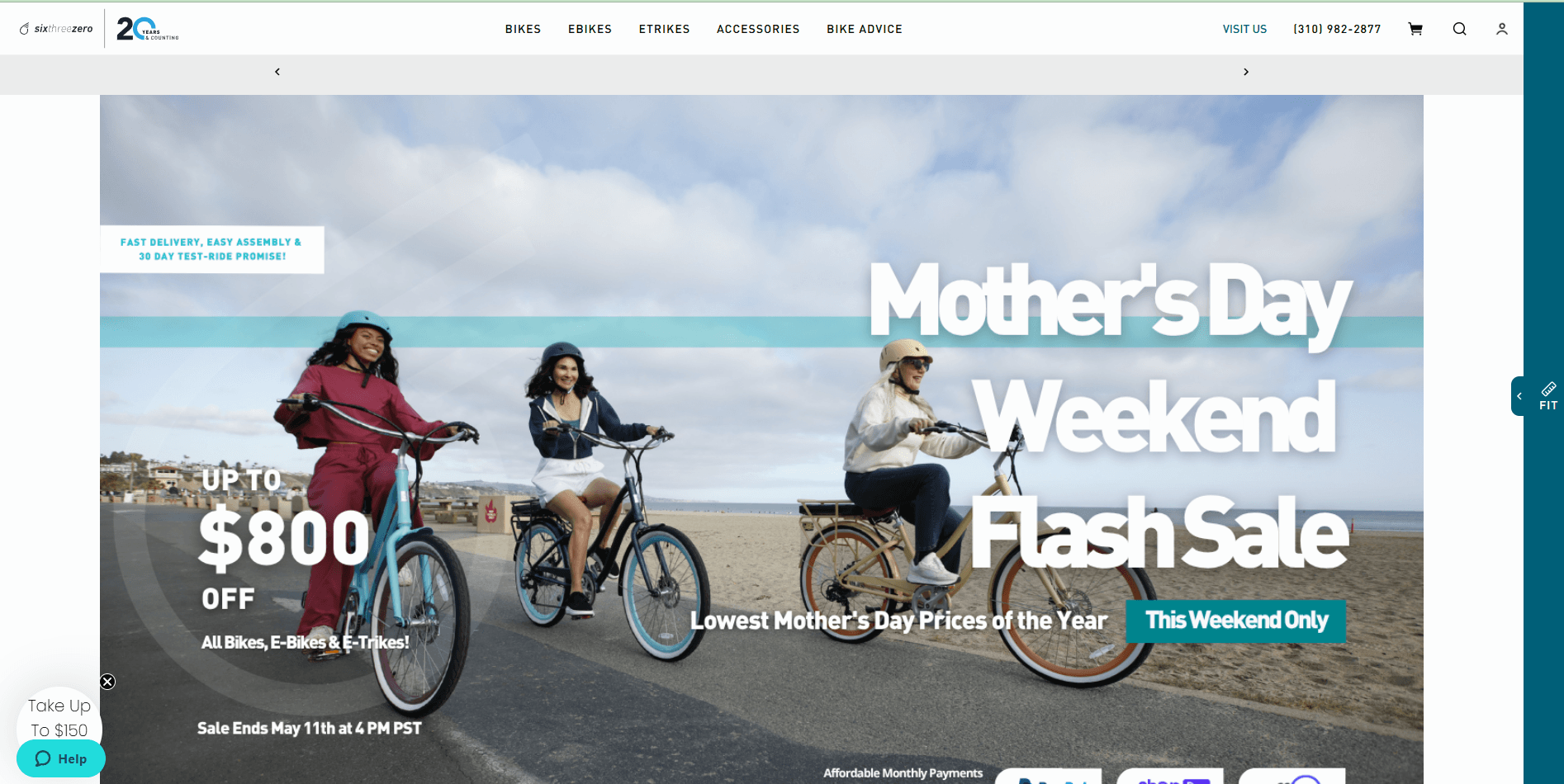 Sixthreezero homepage